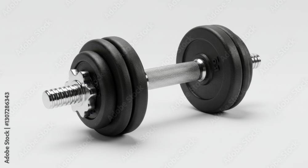 Professional Dumbbell Weight Set Studio Shot Professional Dumbbell Weight Set Studio Shot