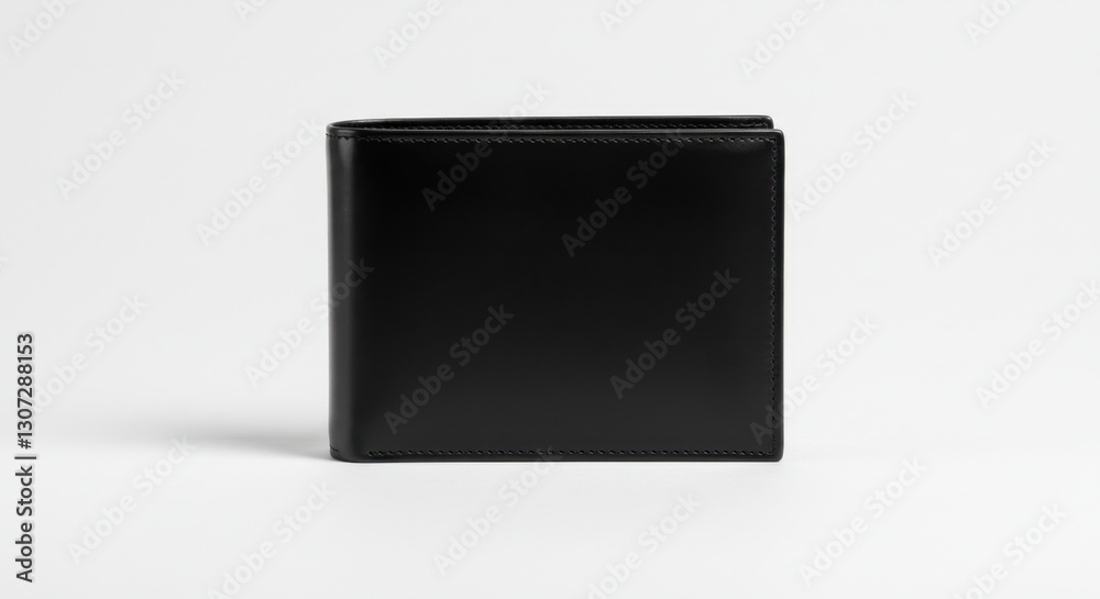 Fototapeta premium Premium Leather Wallet on White Background