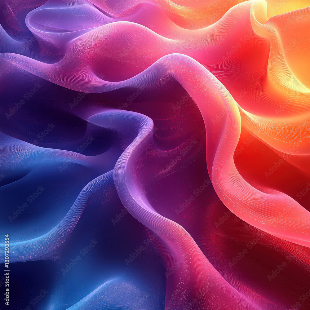 Vibrant waves flowing through space abstract digital art colorful background high-resolution artistic perspective Vibrant waves flowing through space abstract digital art colorful background high-resolution artistic perspective