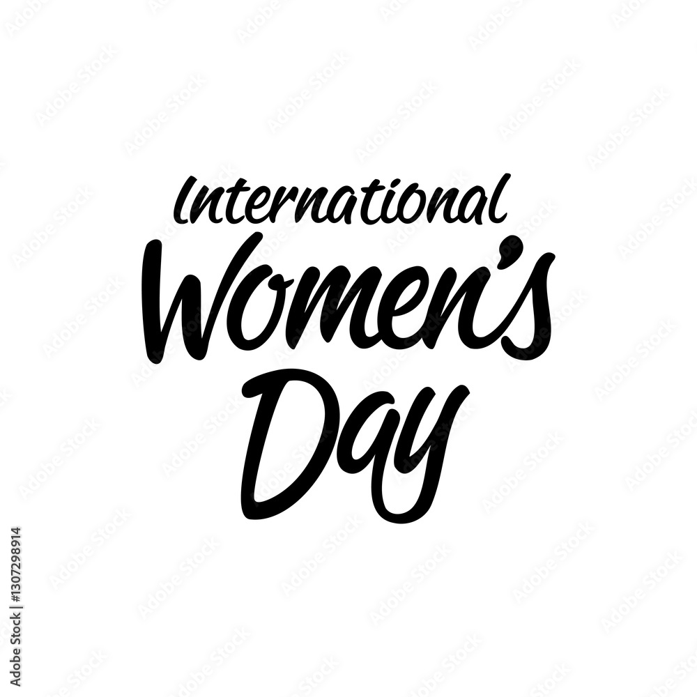Elegant Black Text on Gray Background Celebrating March Eighth International Women's Day, Highlighting Empowerment and Unity Elegant Black Text on Gray Background Celebrating March Eighth International Women's Day, Highlighting Empowerment and Unity