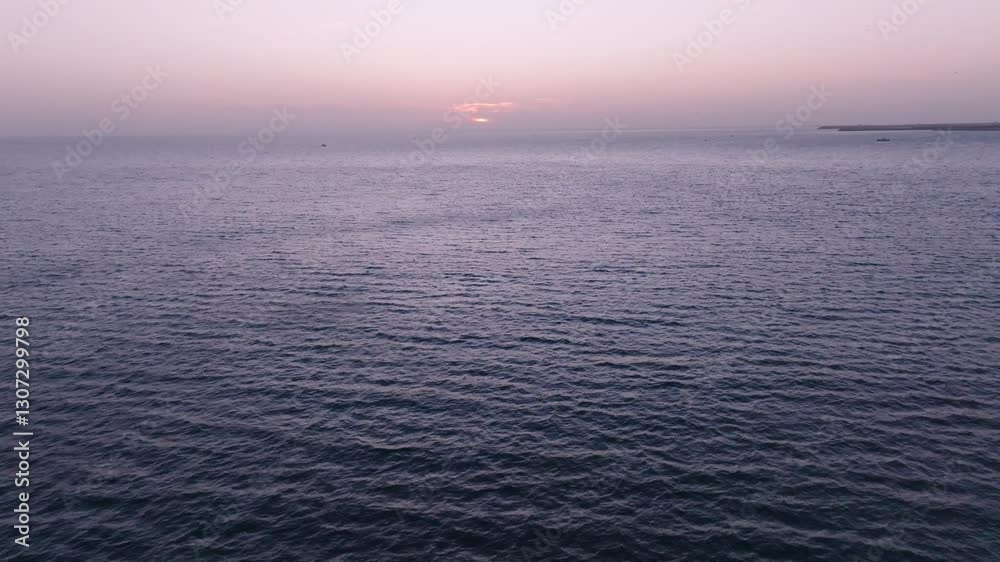 sunset over the sea sunset over the sea