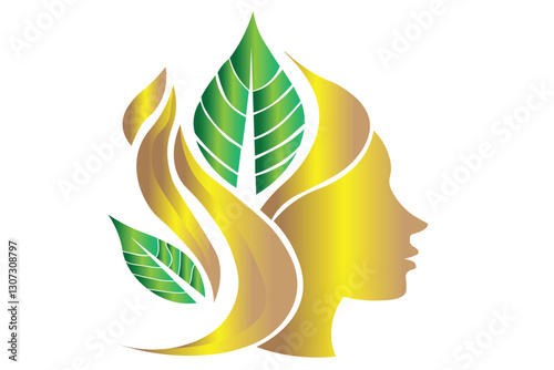  Herbal Cosmetic Product Logo Vector Illustration