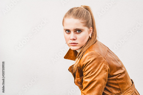 Model, blond, jung photo