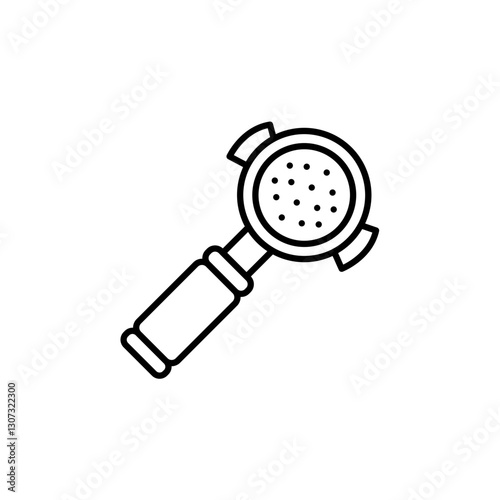 Portafilter line icon