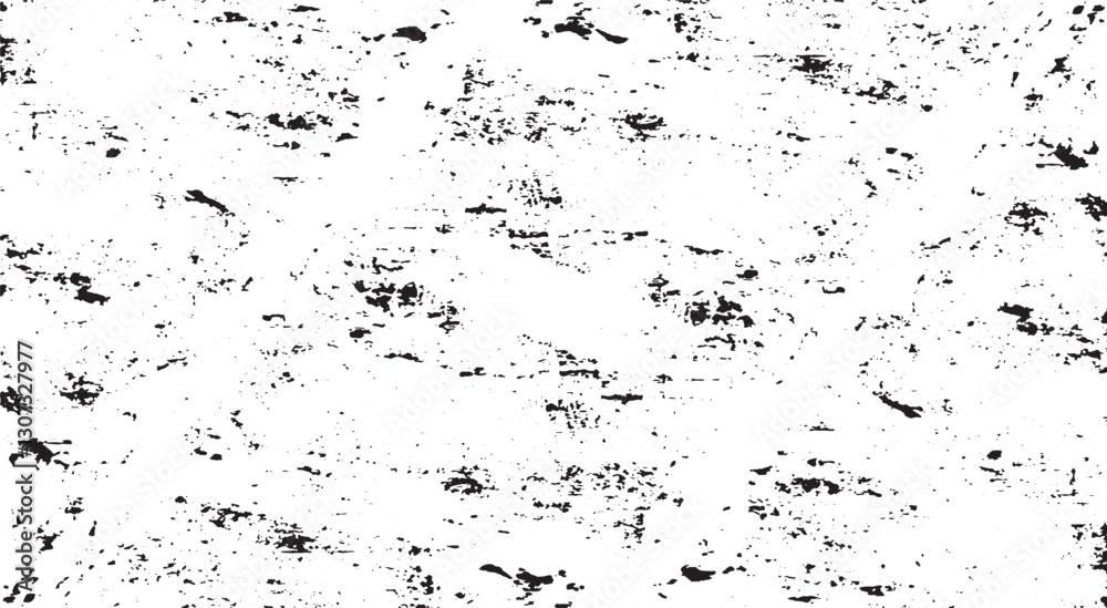 Fototapeta premium Rough black and white texture vector. Distressed overlay texture. Grunge background. Abstract textured effect. Vector Illustration. Black isolated on white background. EPS10
