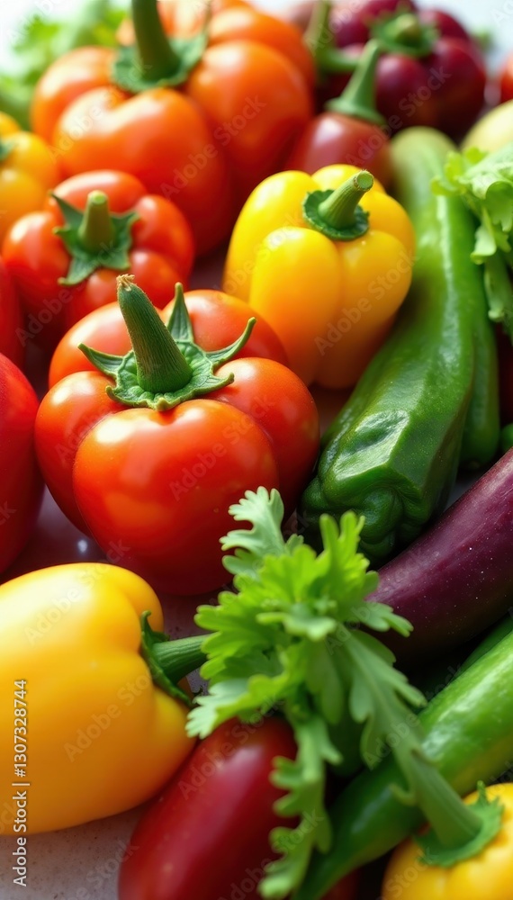 Close-up of colorful vegetable medley on white , organic, purple Close-up of colorful vegetable medley on white , organic, purple