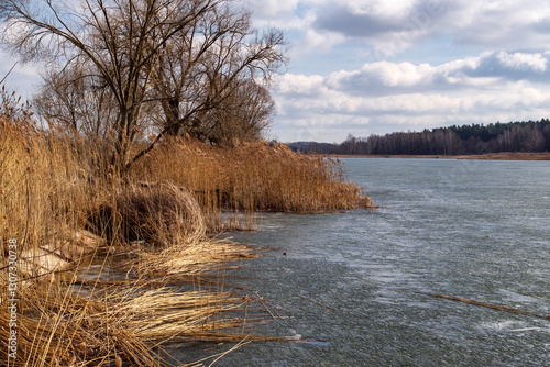 Przedwiośnie nad Stawami Dojlidzkimi,Podlasie, Polska