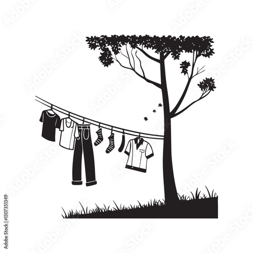 vector illustration of a tree