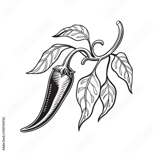 hand drawn vector illustration of an elephant