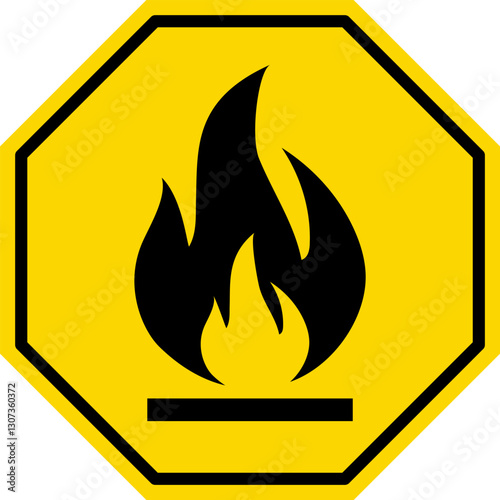 Caution Warning Dangerous alarm set, danger sign collection, attention vector icon, yellow, red and black fatal error message element, triangular, square, round, diamond and octagonal hazard signs