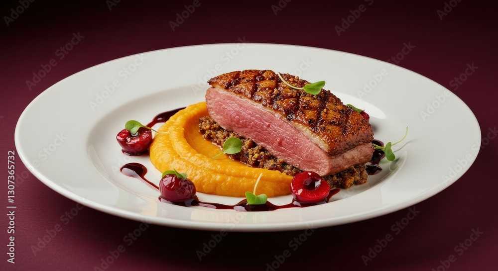 Szechuan Peppercorn-crusted Duck Breast Szechuan Peppercorn-crusted Duck Breast