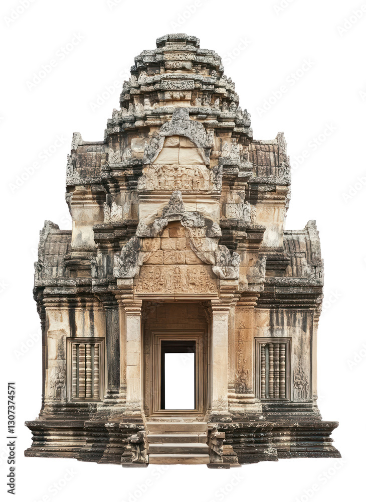 Fototapeta premium PNG Ankor wat landmark architecture archaeological southeast.