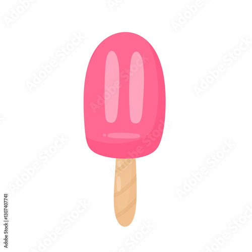 ice cream isolated on white background