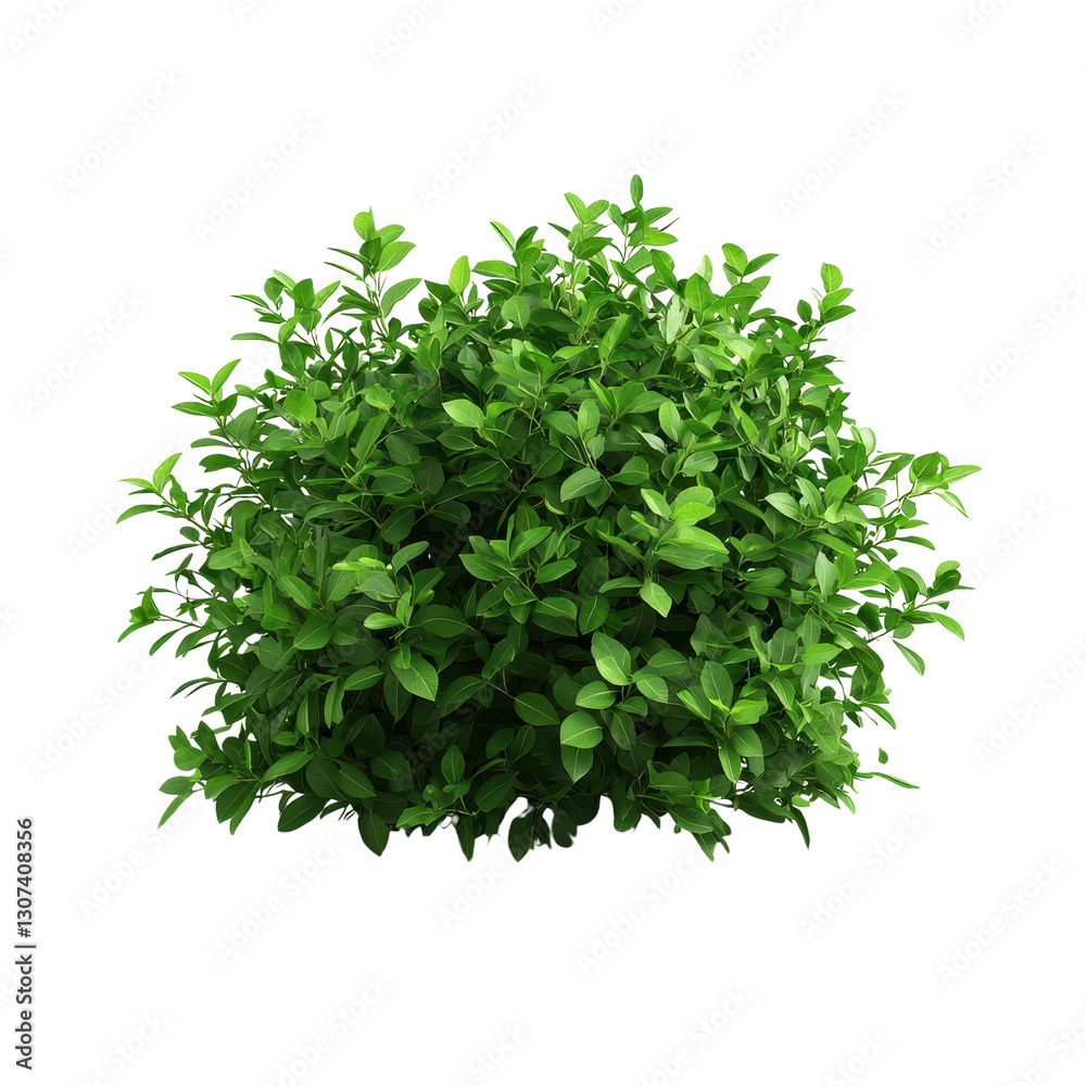 Obraz premium Lush green bush with vibrant foliage