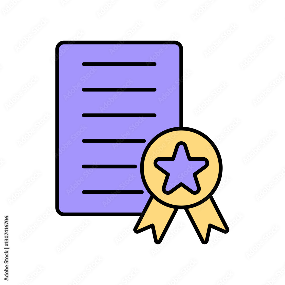 Icon a patent, isolated against a clean background. Icon a patent, isolated against a clean background.