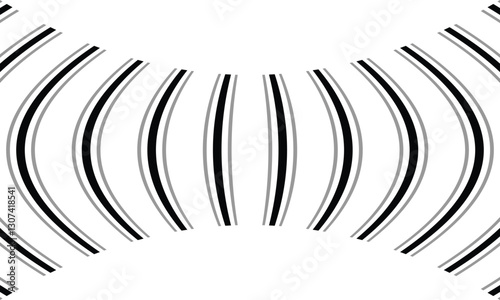 abstract trendy black grey squeeze line pattern art perfect for background.