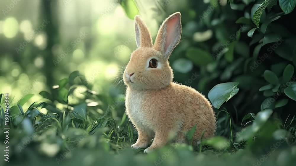 The fluffy bunny hopped playfully through the garden, its ears twitching with every sound around it. The fluffy bunny hopped playfully through the garden, its ears twitching with every sound around it.