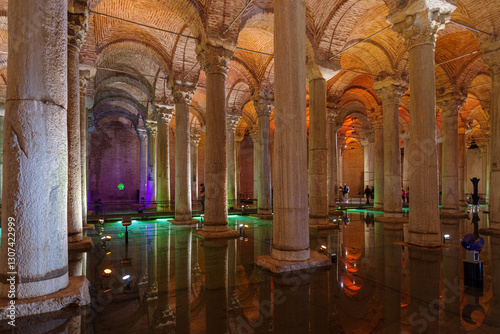 Wallpaper Mural Basilica Cistern In Istanbul, Turkey Torontodigital.ca