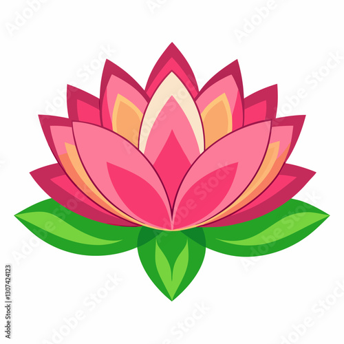 vector lotus flower
