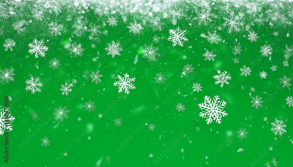 falling snowflakes in winter n loop green screen falling snowflakes in winter n loop green screen