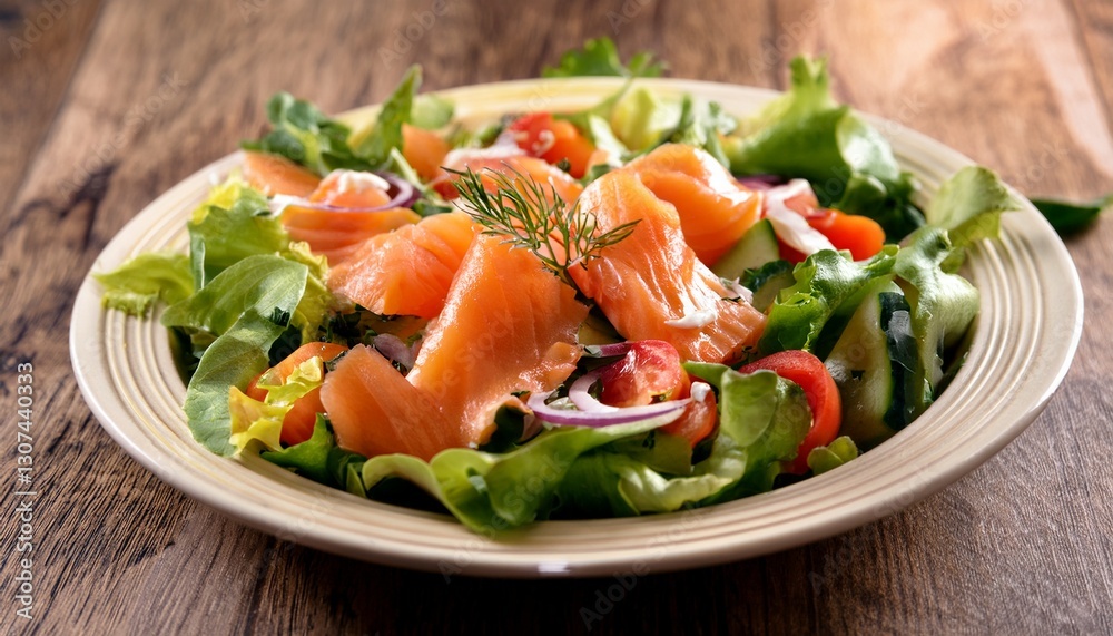 smoked salmon salad smoked salmon salad