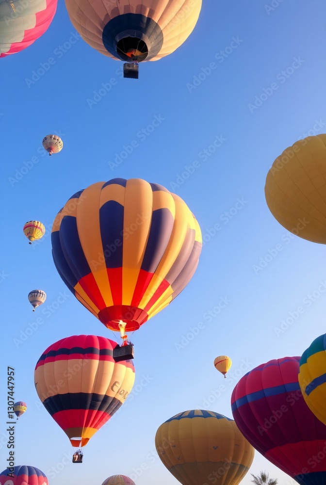 Fototapeta premium hot air balloon in the sky