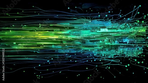 Abstract digital network stream