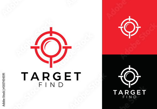 find job with target logo vector design