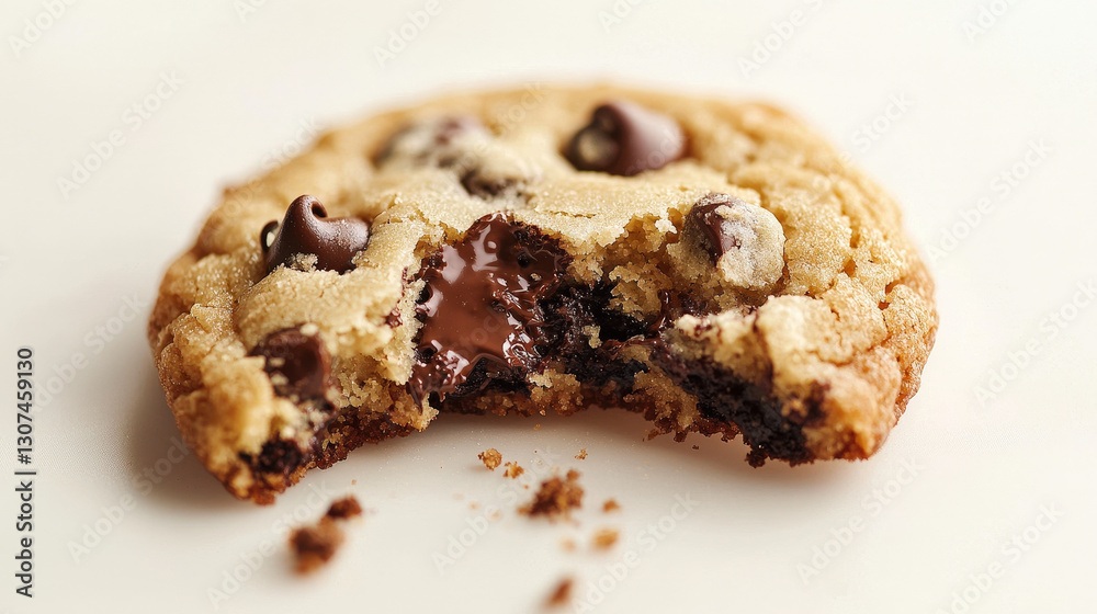 Gooey Chocolate Chip Cookies with Melted Chocolate Filling Gooey Chocolate Chip Cookies with Melted Chocolate Filling