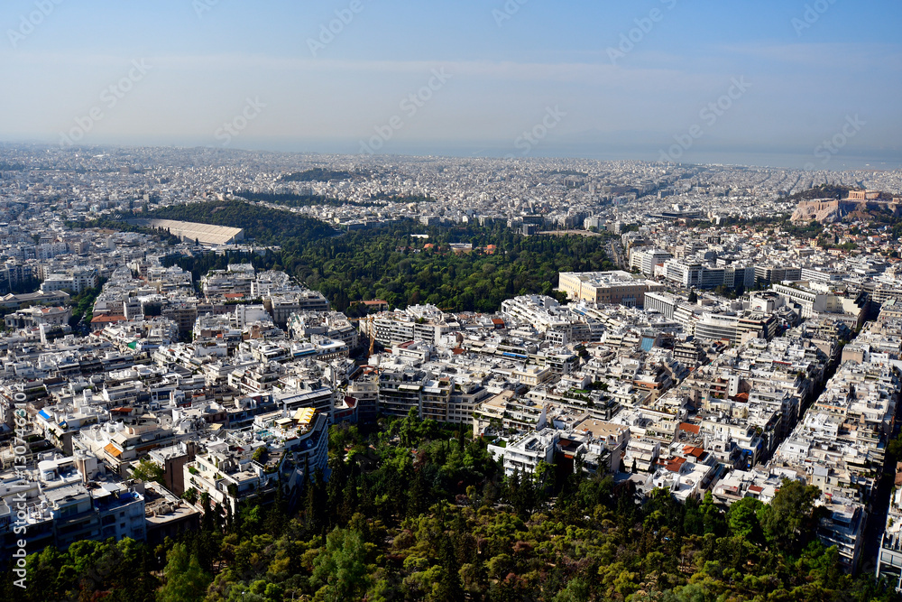Obraz premium Greece, Athens, Cityscape