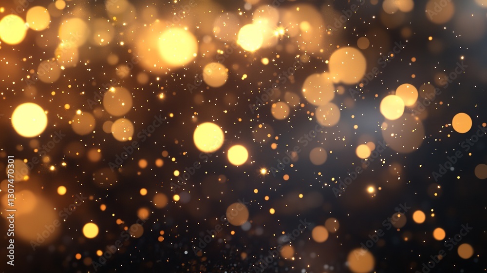 Golden Bokeh Lights Abstract Sparkling Background Festive Elegant Design Shimmering Luxury Texture Golden Bokeh Lights Abstract Sparkling Background Festive Elegant Design Shimmering Luxury Texture