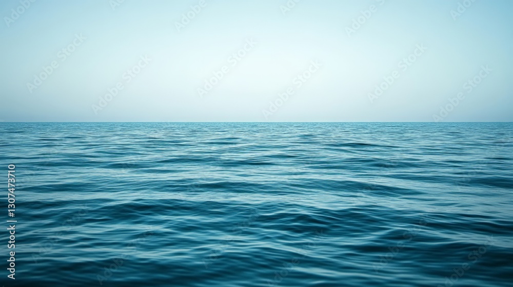 Obraz premium Soft Blue to Navy Gradient Background Design