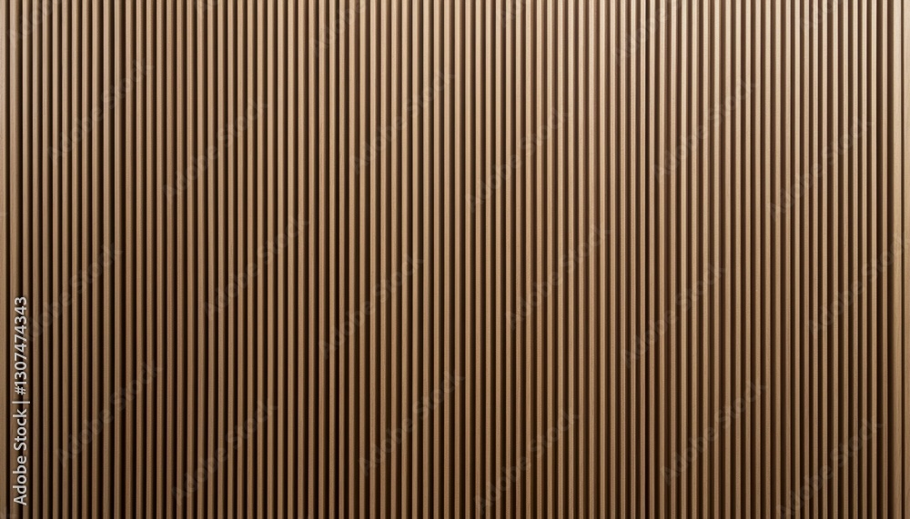 Obraz premium Chic fluted cabinet enhances interior decor with unique patterns.
