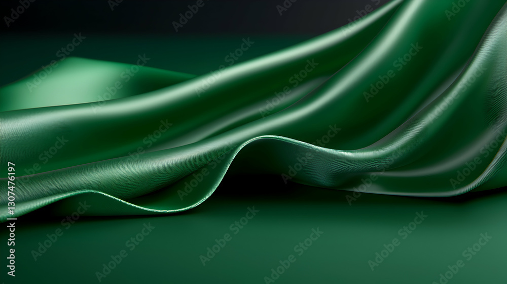 Deep Emerald Green Velvet Drape Texture Deep Emerald Green Velvet Drape Texture