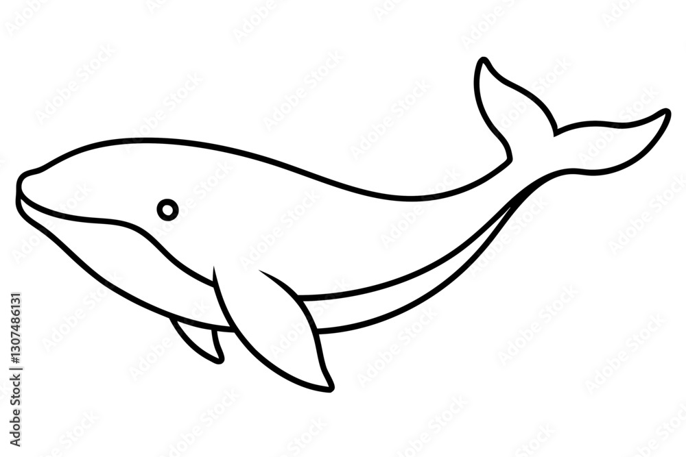 Minimalist Whale Line Art Vector – Ocean Conservation Illustration
Minimalist Whale Line Art Vector – Ocean Conservation Illustration