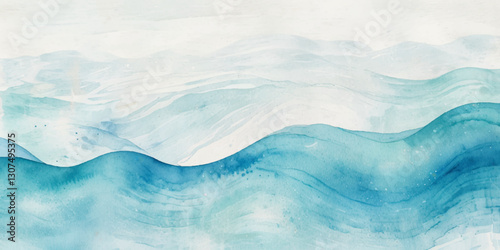 Abstract sea water wave ocean background.