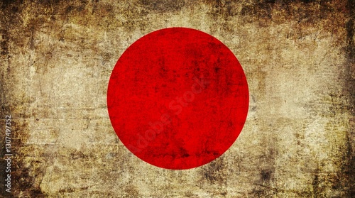 japan flag grunge theme