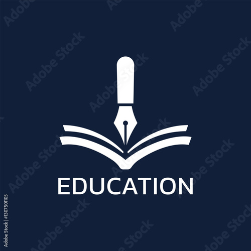 Education  icon logo vector design