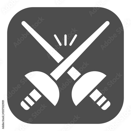 Fencing Tournament Icon