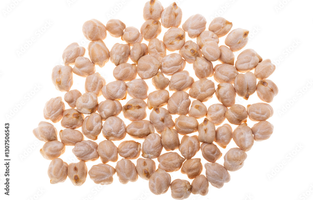chickpeas isolated
