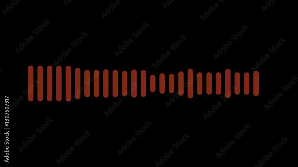 Abstract red colorful Dynamic equalizer visual effect, Abstract line sound waves, Digital simple equalizer sound wave waveform. Graphic animation dark background, 4k animation Abstract red colorful Dynamic equalizer visual effect, Abstract line sound waves, Digital simple equalizer sound wave waveform. Graphic animation dark background, 4k animation