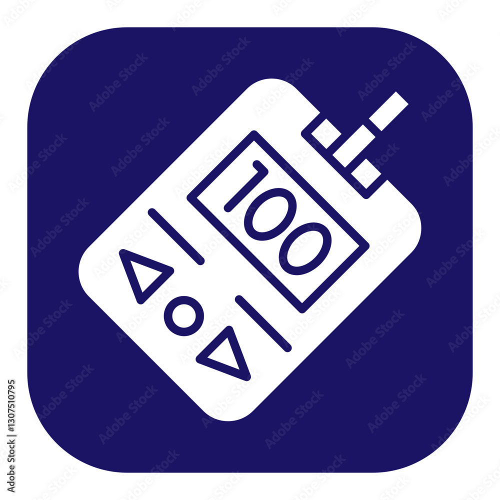Blood Glucose Meter Icon Blood Glucose Meter Icon