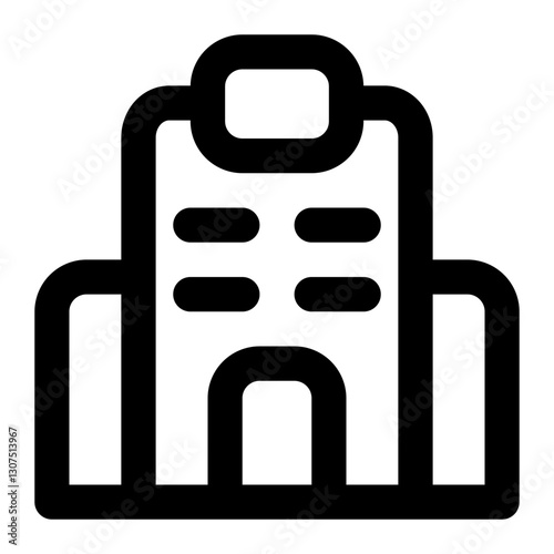 hotels icon for illustration