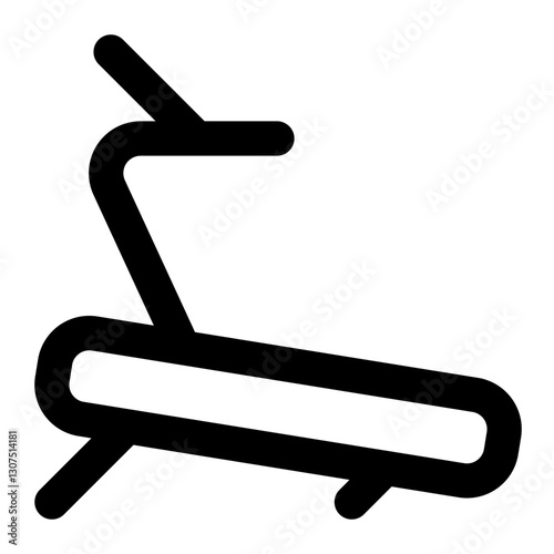 treadmill icon for illustration