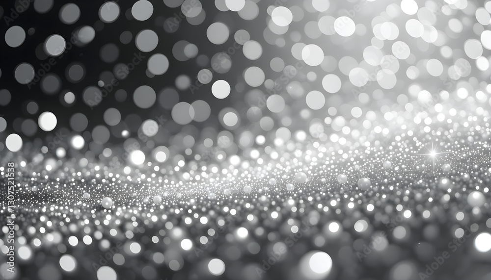 Elegant White and Silver Sparkling Background – Shimmering and Luxurious Elegant White and Silver Sparkling Background – Shimmering and Luxurious