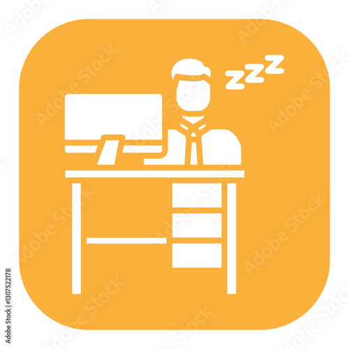Sleepy Worker Icon