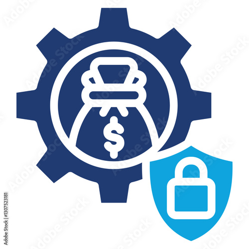 Private Equity mixed color icon