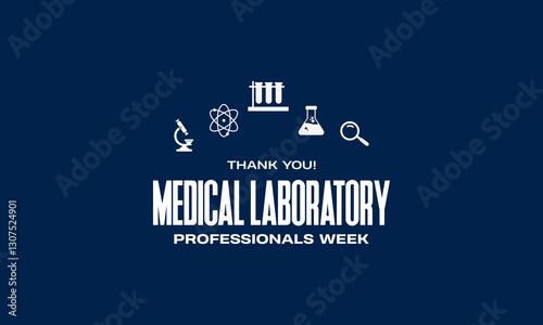 Medical Laboratory Professionals Week Happy holiday concept
