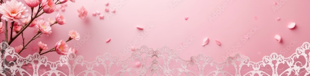 Delicate lace lingerie background, pastel tones, sensual, wedding, detail Delicate lace lingerie background, pastel tones, sensual, wedding, detail