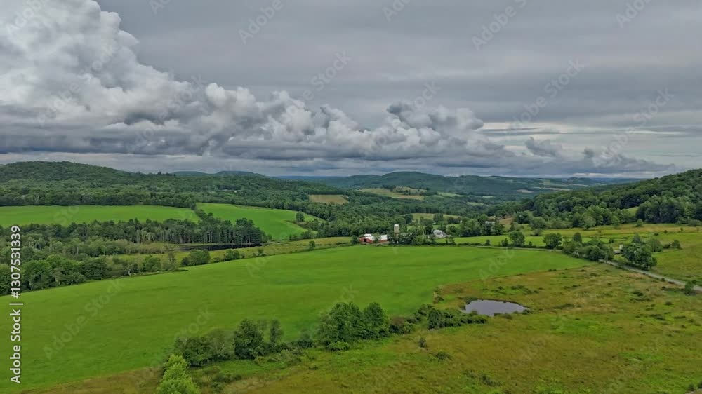 Hyperlapse Timelapse Drone Shot With Vivid Clouds Mountains And Trees Hyperlapse Timelapse Drone Shot With Vivid Clouds Mountains And Trees